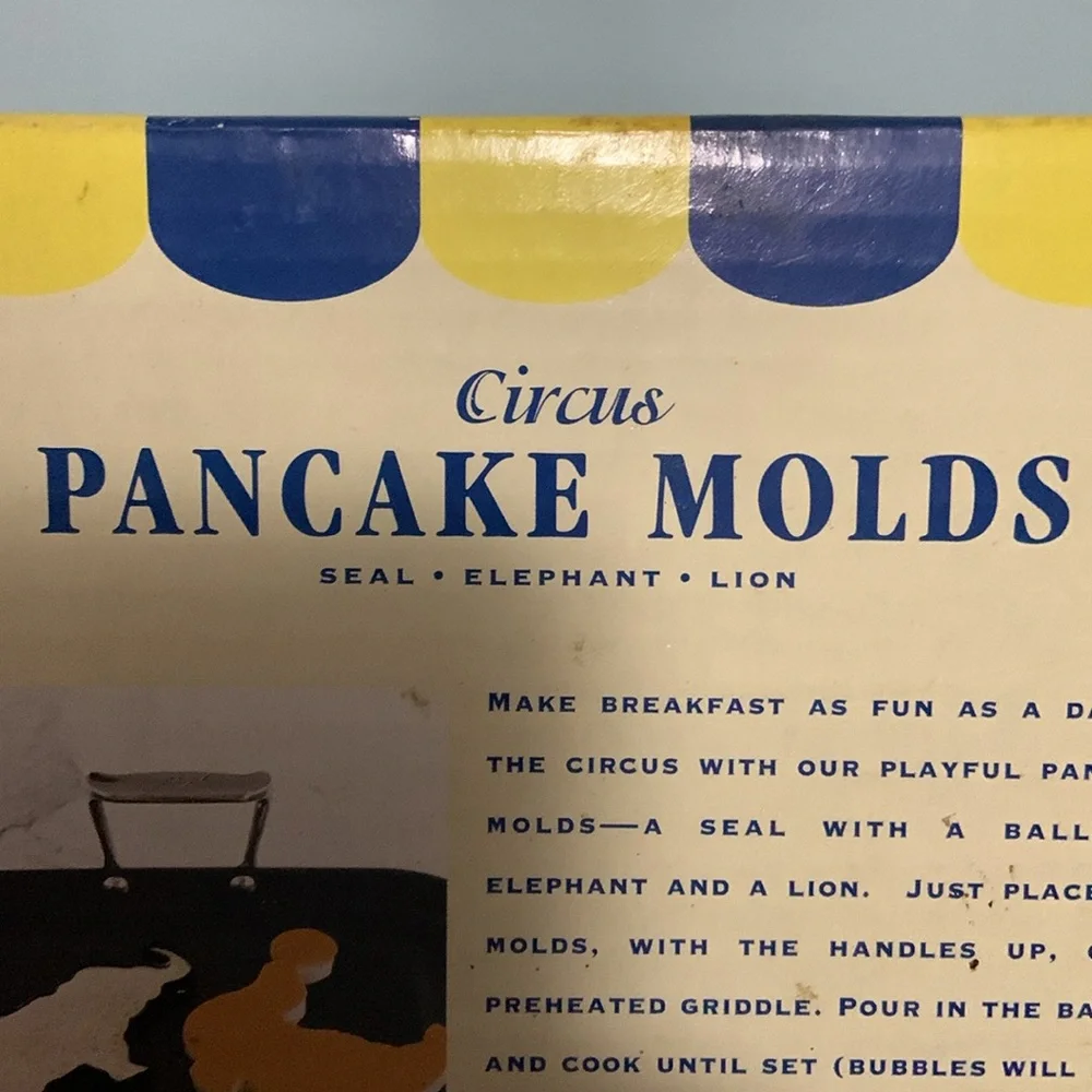 Circus Pancake Molds by Williams-Sonoma
